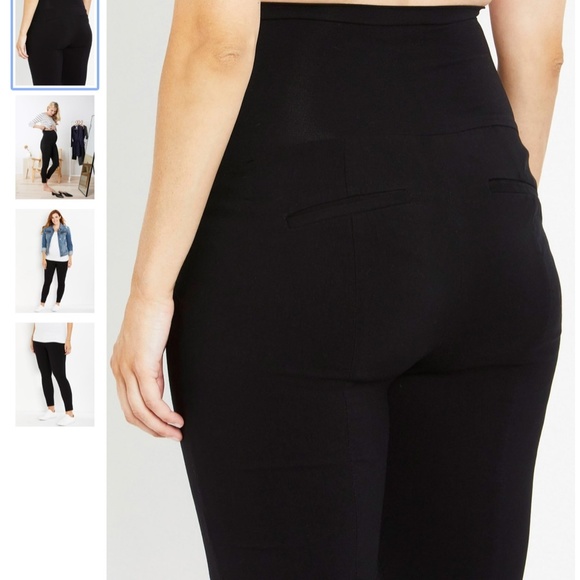Maia Secret Fit Belly Skinny Ankle Maternity Pant - Picture 6 of 8
